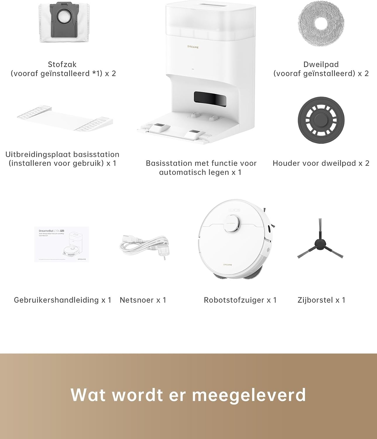 Robotstofzuiger & Dweil met Auto-Leging - 35% Korting!