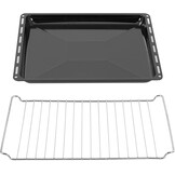 Geëmailleerde Bakplaat Zwart 45,5x37,5x3 cm - 32% Korting