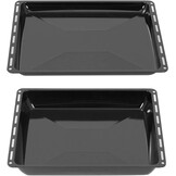 Geëmailleerde Bakplaat Zwart 45,5x37,5x3 cm - 32% Korting