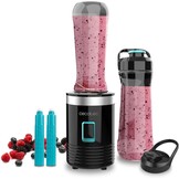 Draagbare Blender 350W - Compact, Inclusief 2 Bekers met Koelbuizen