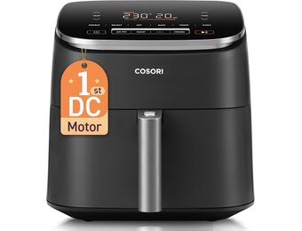 Airfryer Turbo Blaze XXL 6L Zwart - 54% Korting