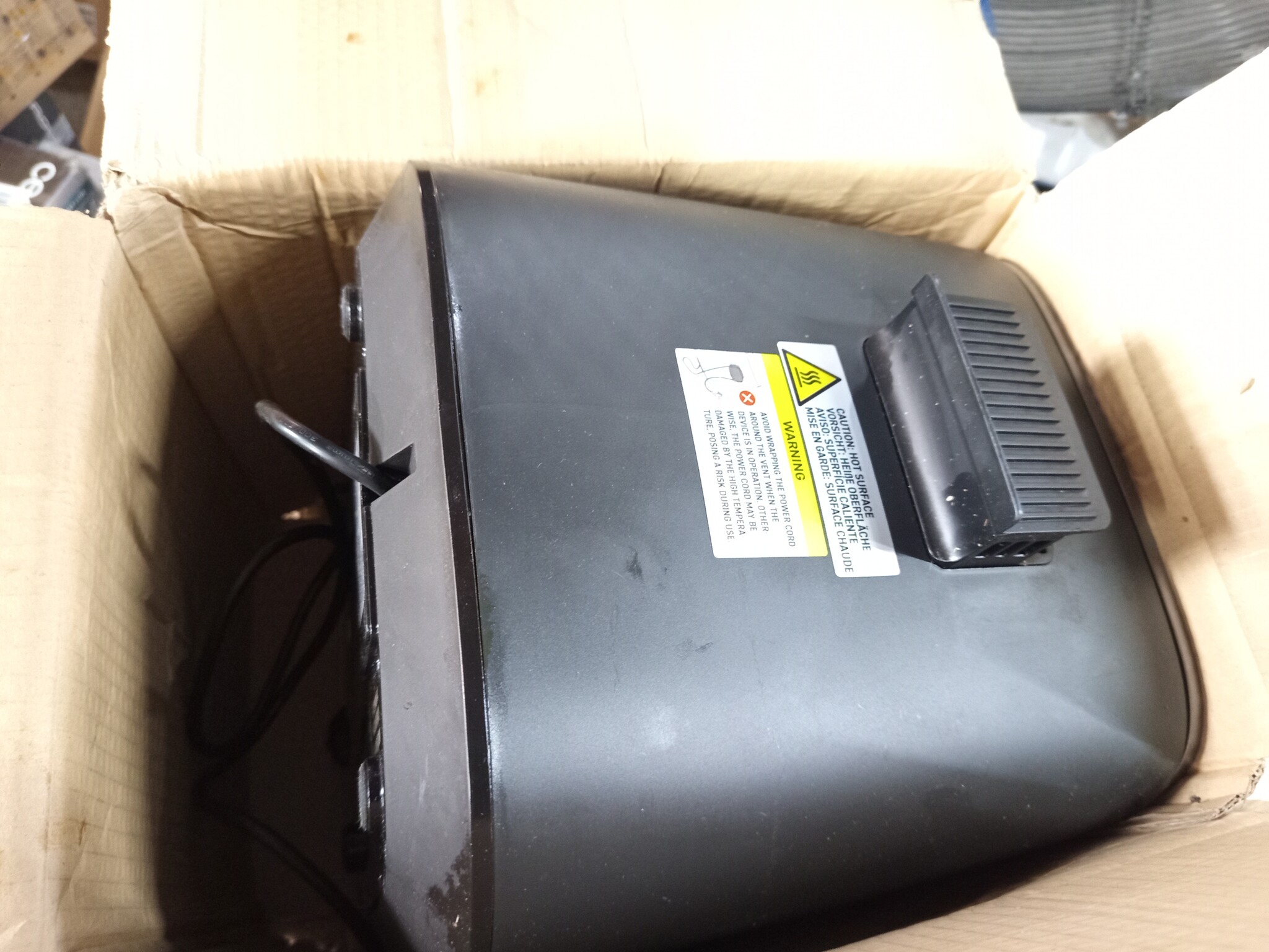 Airfryer Turbo Blaze XXL 6L Zwart - 54% Korting