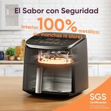 Airfryer Turbo Blaze XXL 6L Zwart - 54% Korting