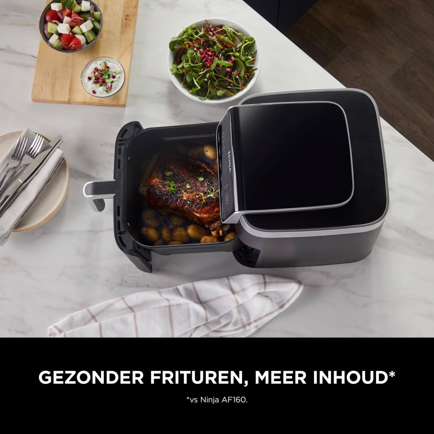 Heteluchtfriteuse Ninja MAX PRO AF180EU 6.2L - 59% Korting