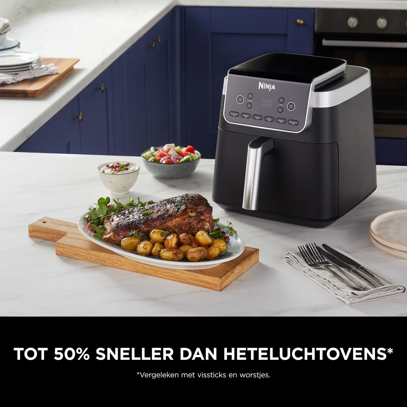 Heteluchtfriteuse Ninja MAX PRO AF180EU 6.2L - 59% Korting