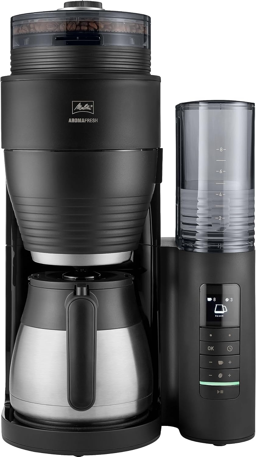 Filterkoffieapparaat met maalwerk & thermoskan - 59% Korting
