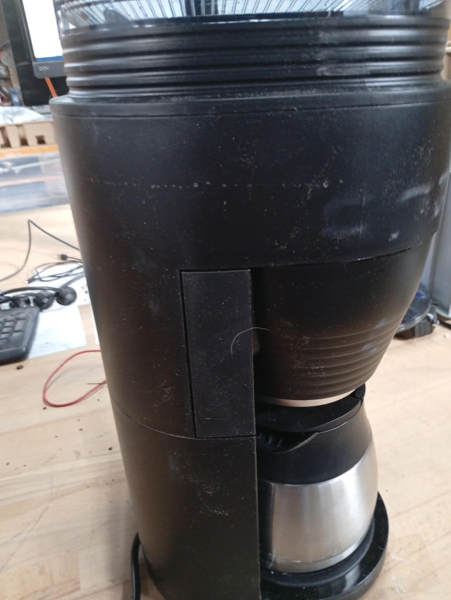Filterkoffieapparaat met maalwerk & thermoskan - 59% Korting
