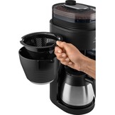 Filterkoffieapparaat met maalwerk & thermoskan - 59% Korting