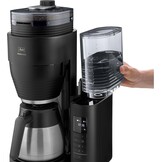 Filterkoffieapparaat met maalwerk & thermoskan - 59% Korting