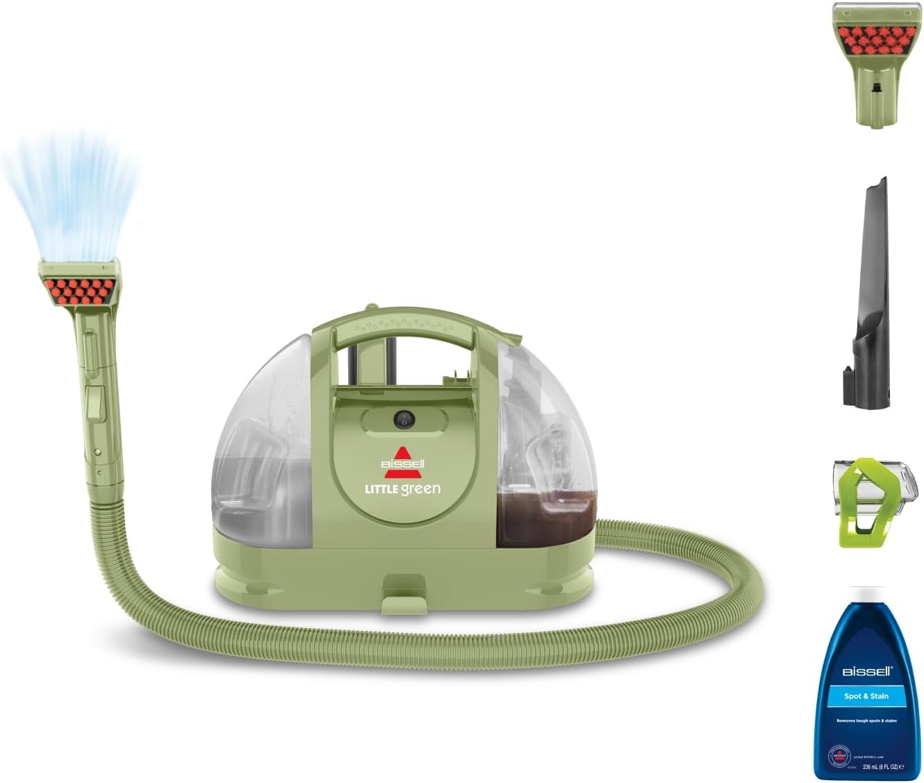 Vlekkenreiniger Tapijt & Meubels - 340W, 7800 Pa - Groen - 54% Korting