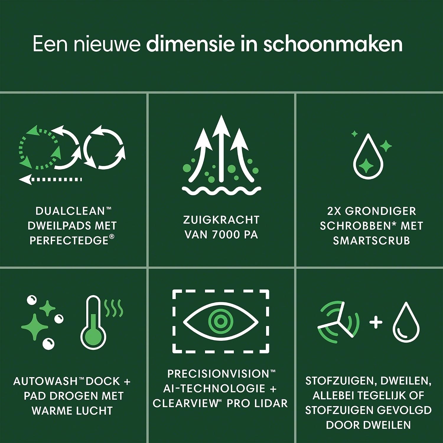 Roomba Plus 505 Combo Robotstofzuiger met Dweilfunctie - 55% Korting!