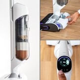 Draadloze 2-in-1 Vloerreiniger Stofzuiger Dweil X-Clean 10 met Zelfreiniging (60% Korting)