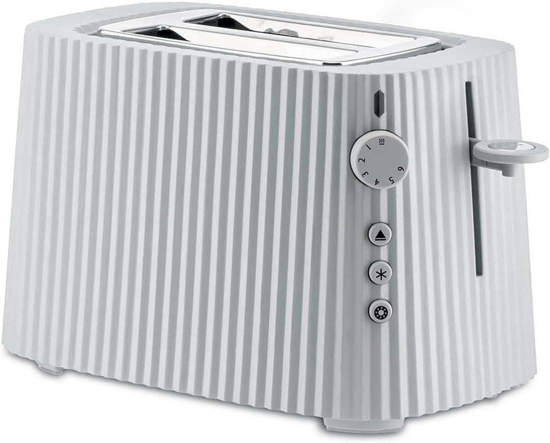 Wit Broodrooster Pleated Design MDL08 850W | 34% Korting