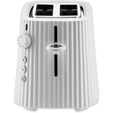 Wit Broodrooster Pleated Design MDL08 850W | 34% Korting