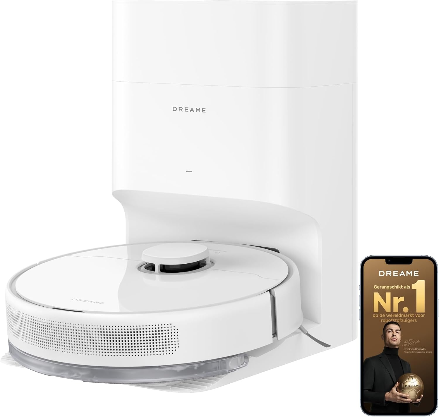 Robotstofzuiger D10 Plus Gen 2 | 6000Pa | 90-dagen zelfleegstation | 54% Korting