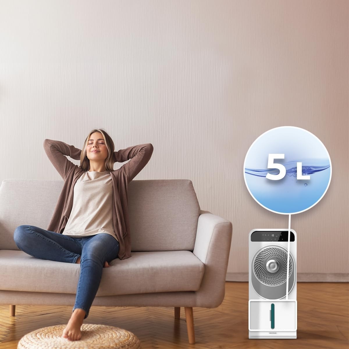 Verdampingskoeler EnergySilence 5000 Cool Wave, 54% Korting