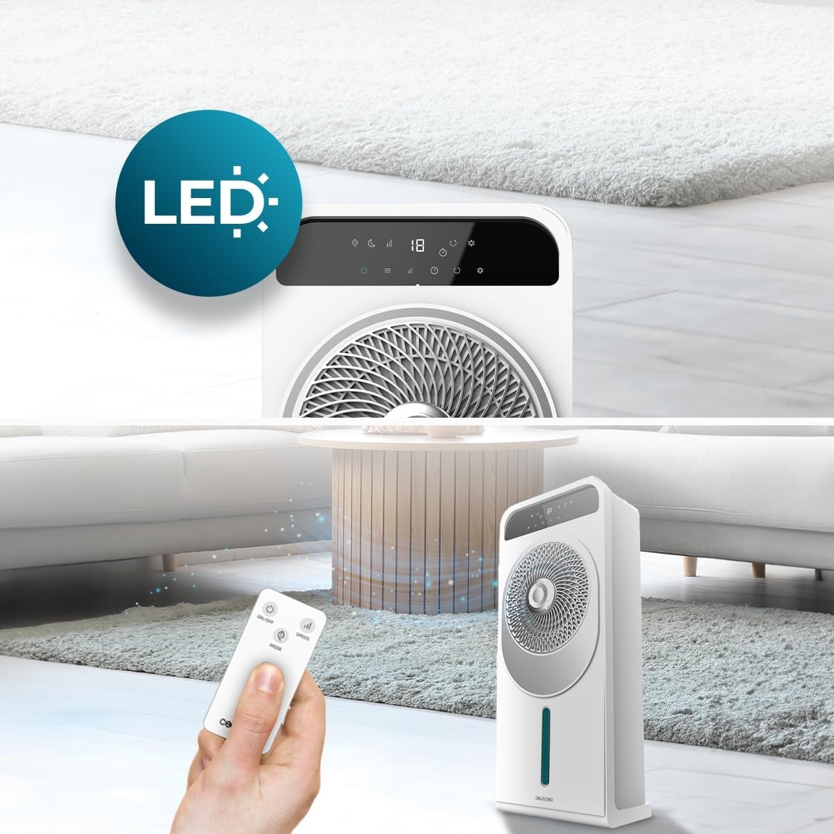 Verdampingskoeler EnergySilence 5000 Cool Wave, 54% Korting