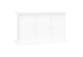 Aquariumstandaard Bewerkt Hout Wit - 101x41x58 cm (34% Korting)