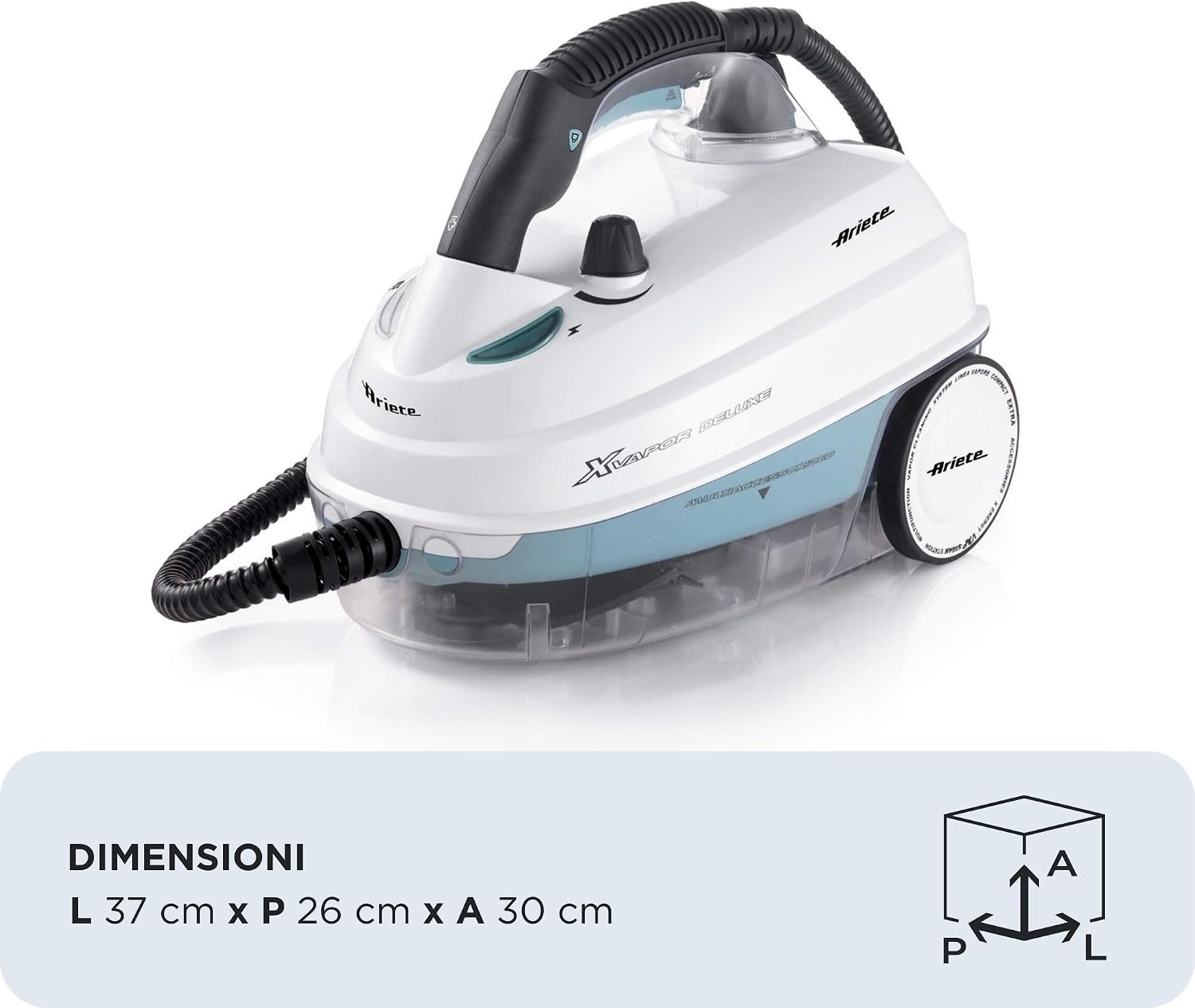 Mobiele Stoomreiniger XVapor Deluxe 1500W - 33% Korting!