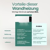 Wandventilatorkachel 2000W met Thermostaat & Timer - 33% Korting