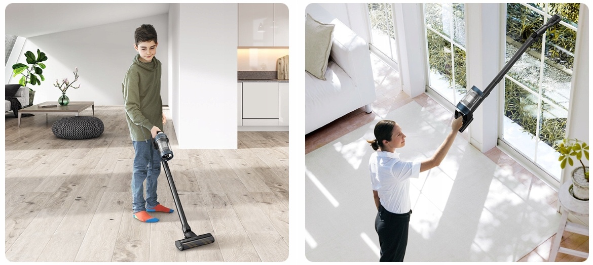 Samsung Bespoke Jet VS20A95823W Steelstofzuiger (35% Korting)