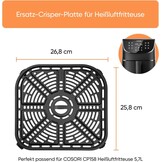 COSORI Luchtfriteuse 5.7L Keramische Plaat - 31% Korting!