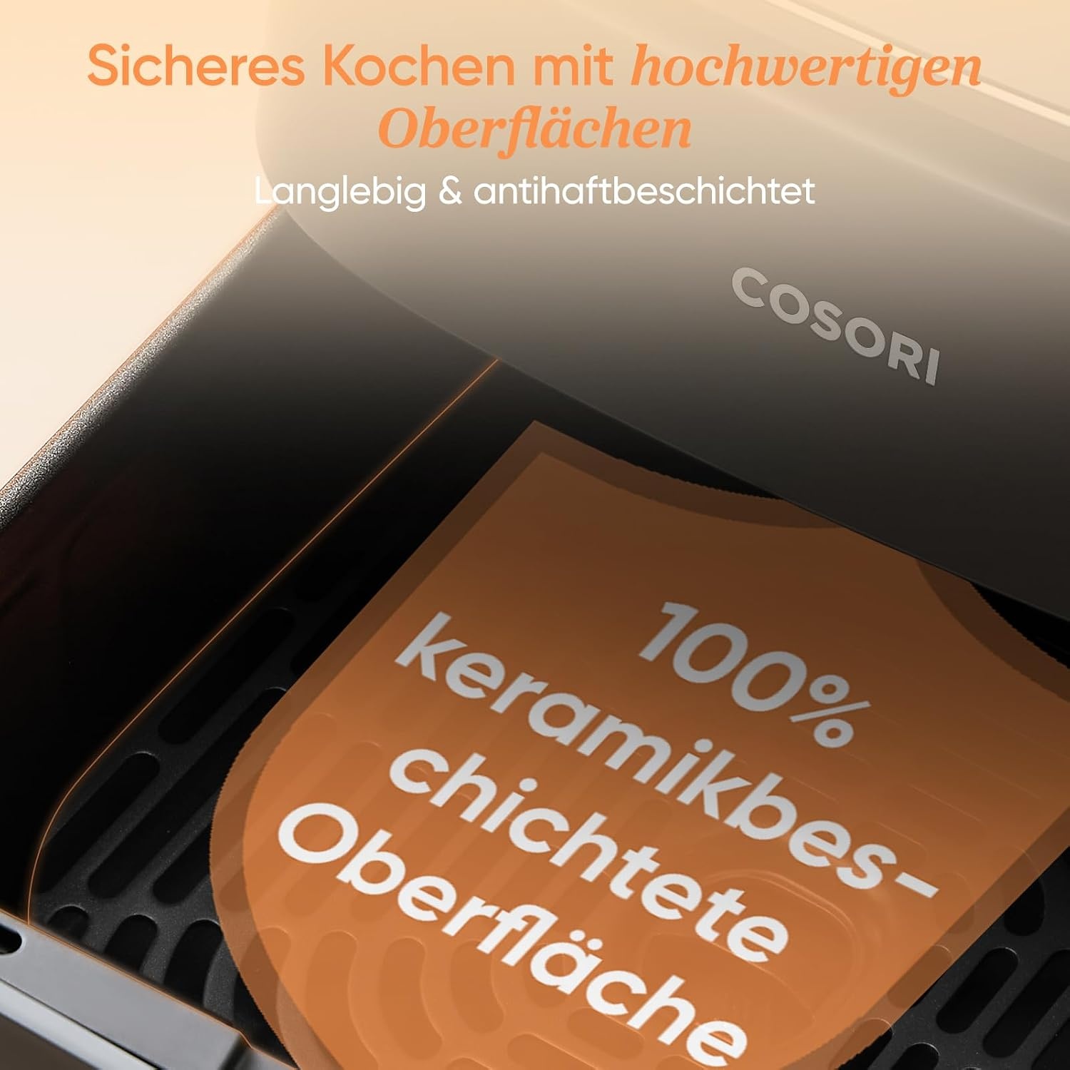 COSORI Luchtfriteuse 5.7L Keramische Plaat - 31% Korting!