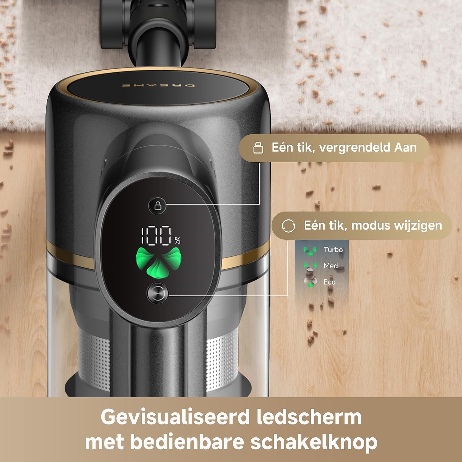 DREAME R20 SE-A Snoerloze Stofzuiger - 54% Korting!