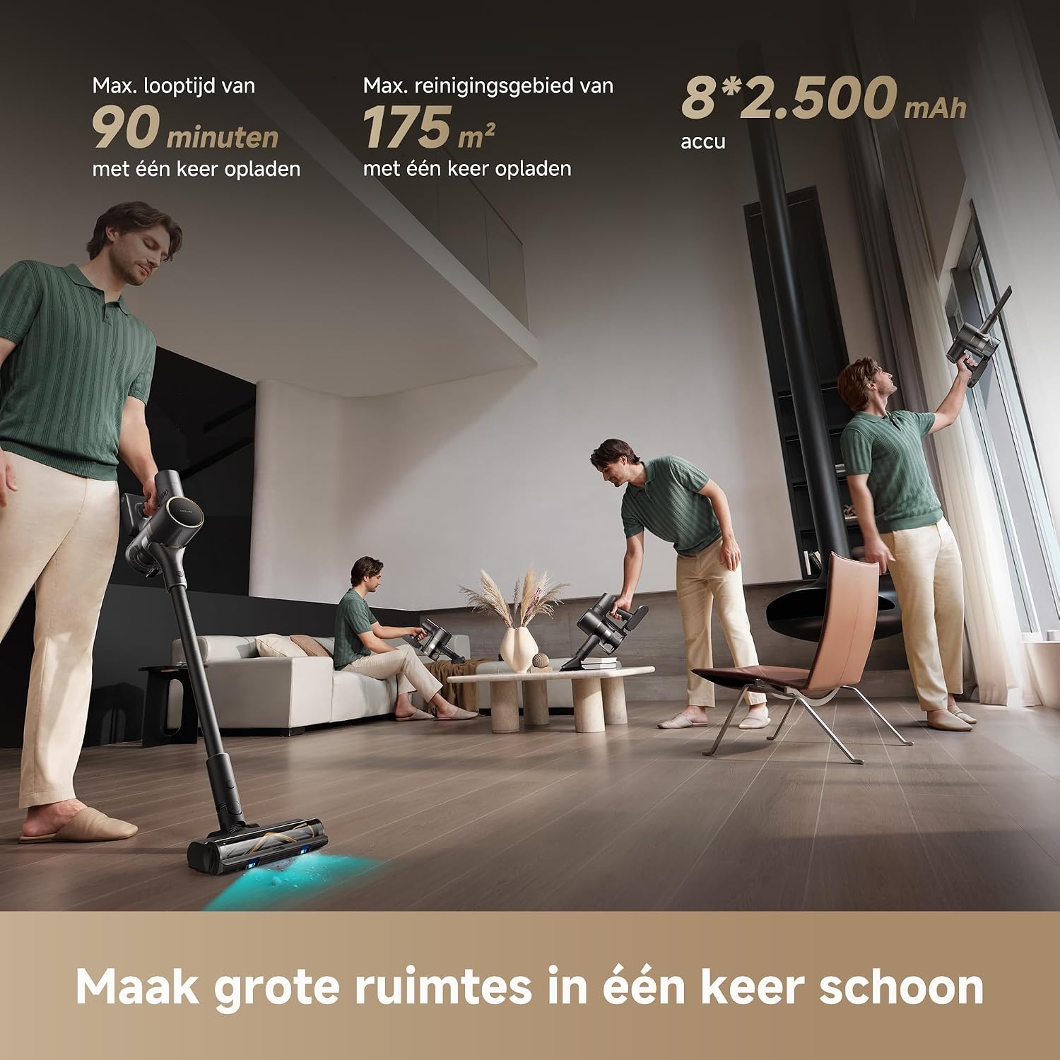 DREAME R20 SE-A Snoerloze Stofzuiger - 54% Korting!