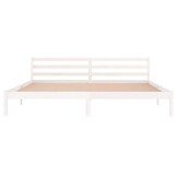 Wit Grenenhouten Bedframe 200x200 cm - 34% Korting
