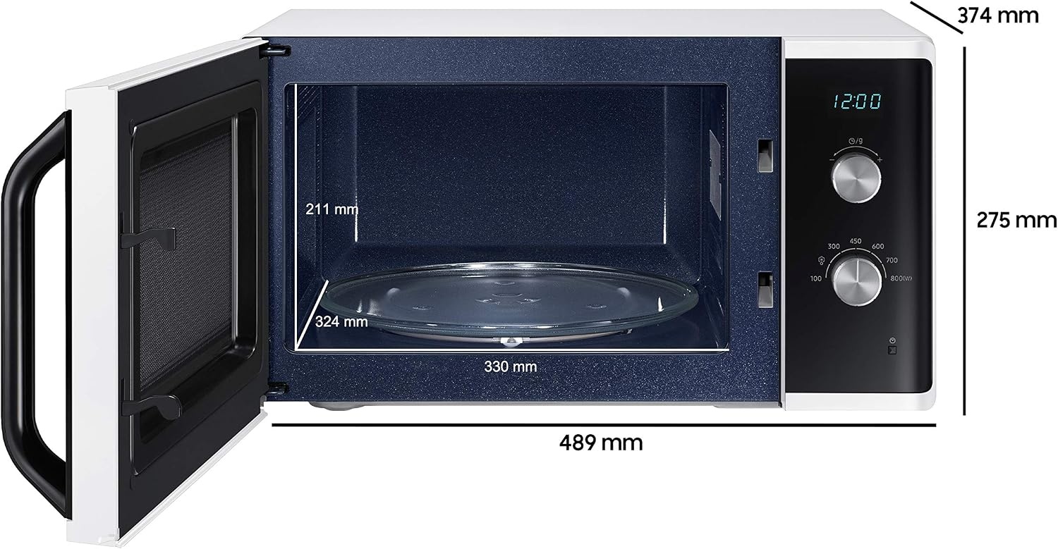 Samsung Magnetron 23L 800W Wit - Met 59% Korting!