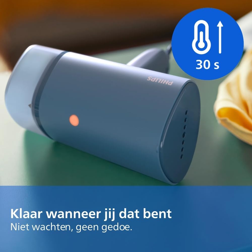 Philips Handheld Kledingstomer 1000W - Blauw (33% Korting)