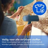 Philips Handheld Kledingstomer 1000W - Blauw (33% Korting)