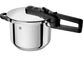 ZWILLING EcoQuick II Snelkookpan - 6L - 22cm - Roestvrij Staal - 34% Korting