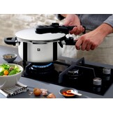 ZWILLING EcoQuick II Snelkookpan - 6L - 22cm - Roestvrij Staal - 34% Korting
