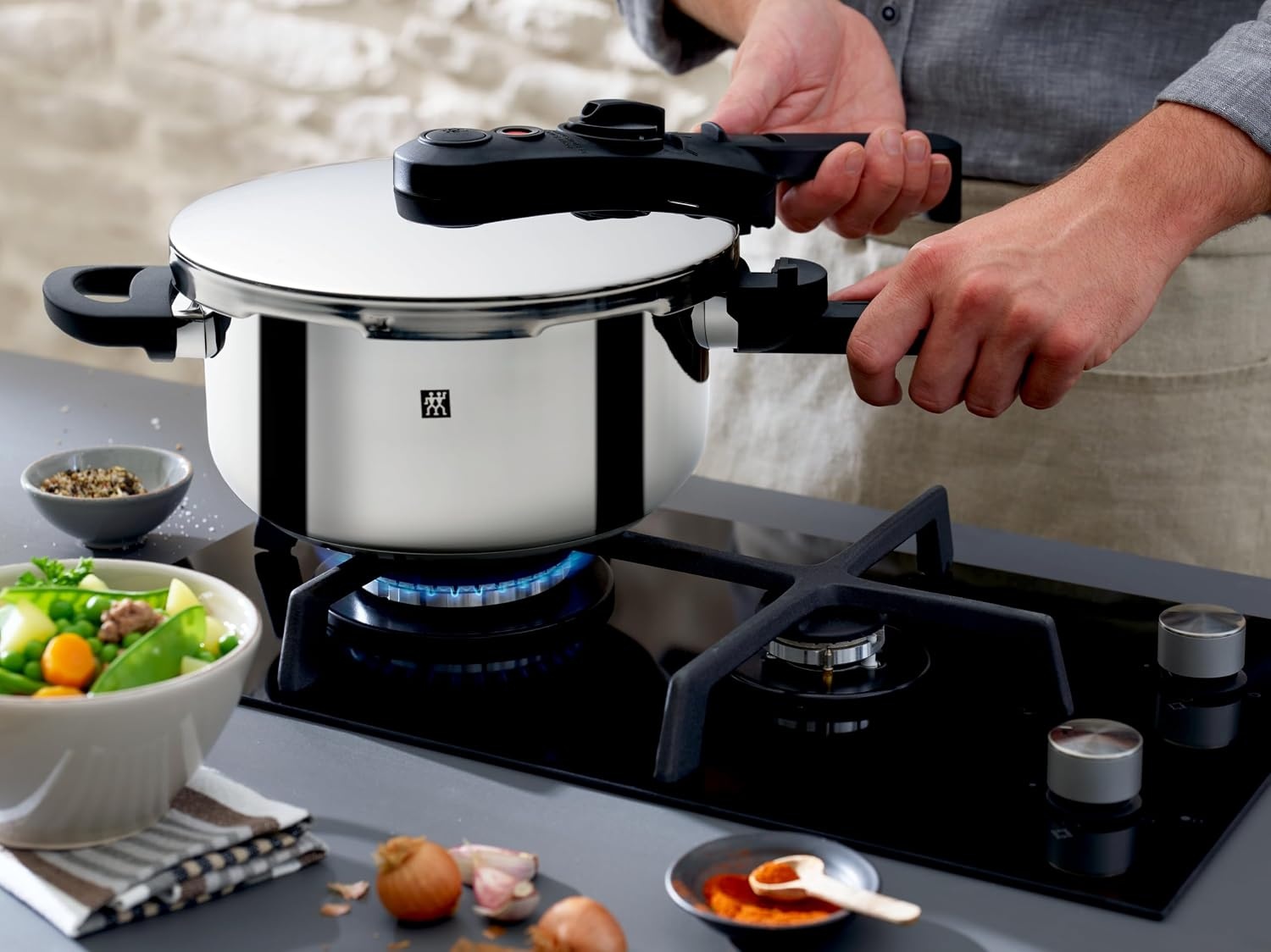 ZWILLING EcoQuick II Snelkookpan - 6L - 22cm - Roestvrij Staal - 34% Korting