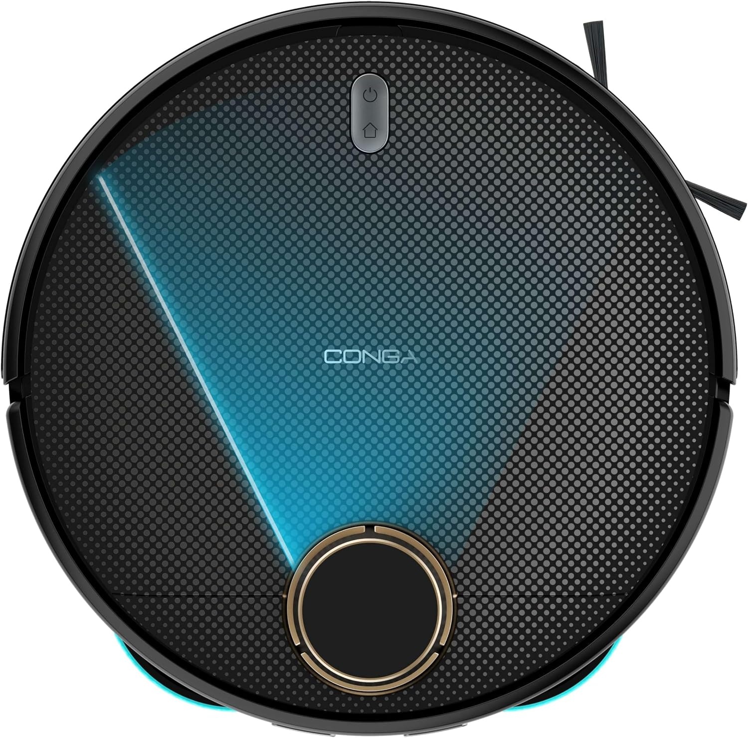 Cecotec Conga 13090 Spin Revolution Home and Wash Stofzuigerrobot, 7000 Pa, lasertechnologie, siliconen borstel, roterende dweilen, zijborstel, app en verbinding Bluetooth en WiFi 2,4 GHz