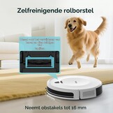 Redkey E6 Robotstofzuiger - 3800Pa - 7,5 cm Hoogte - Wit