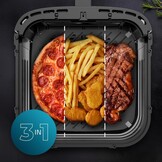 Cecotec Airfryer Cecofry&Grill Duoheat 8000 - 8 liter - 2200W - Zwart