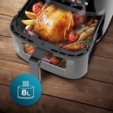 Cecotec Airfryer Cecofry&Grill Duoheat 8000 - 8 liter - 2200W - Zwart
