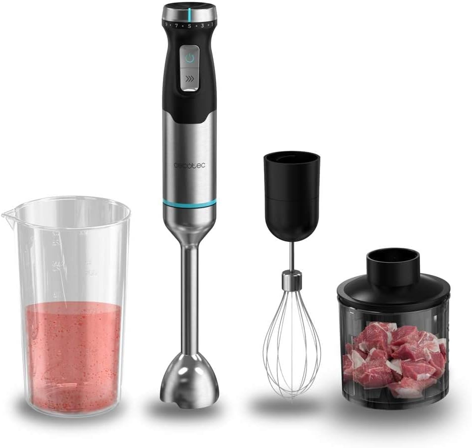 Cecotec Power Pulsar 2300MAX Handmixer XL - Roestvrij staal - 2300W