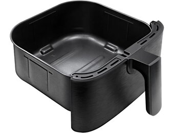 COSORI CP158 Luchtfriteuse 5,7 l originele mand, keramische coating No PFAS, vervangende accessoires voor Air Fryer CP158-AF, antiaanbaklaag, vaatwasmachinebestendig, grijs