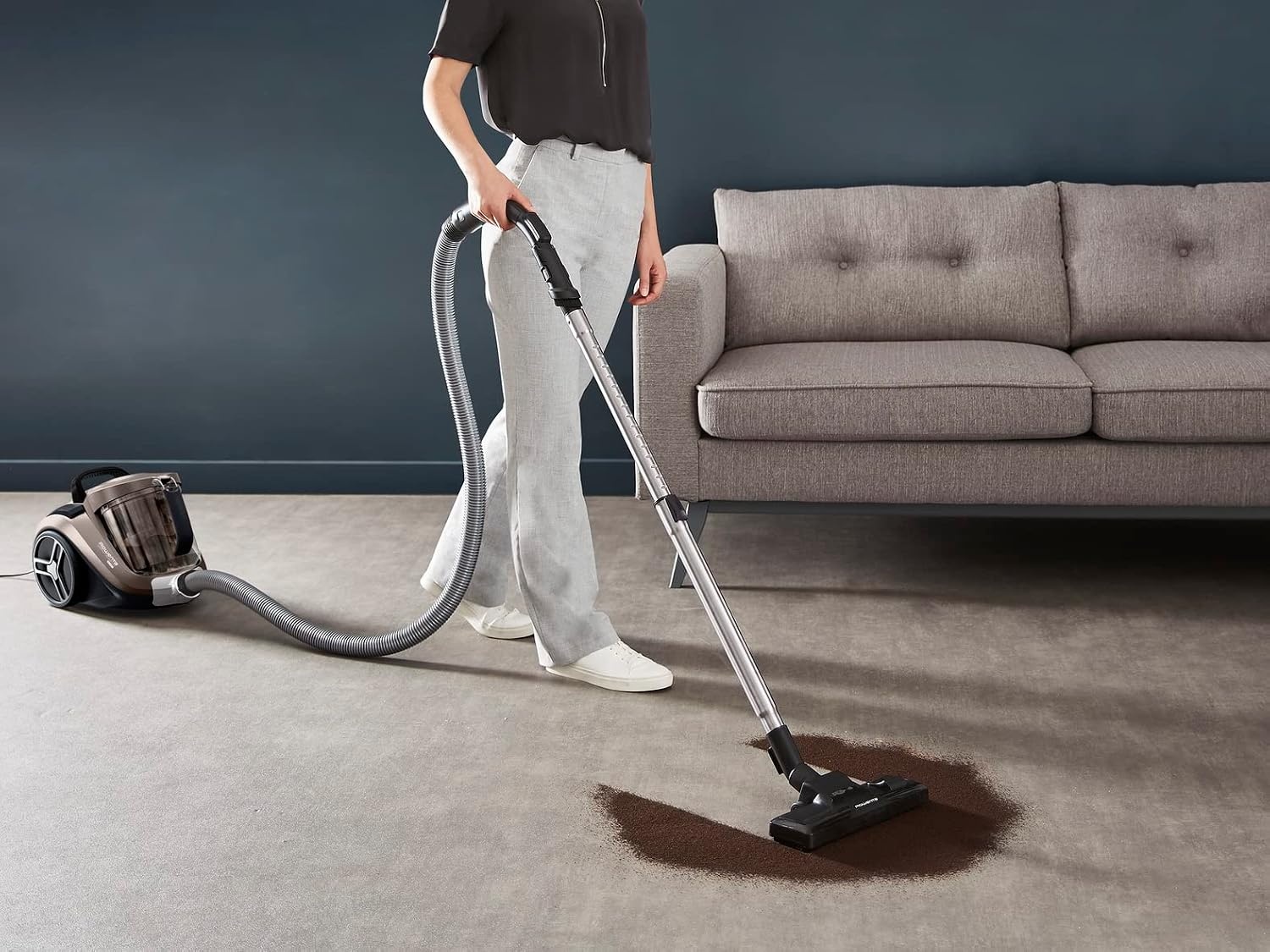 Rowenta Compact Power XXL RO4B50 stofzuiger zonder zak, compact design