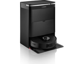 Bosch Spotless Max Robotstofzuiger met dweilfunctie BCRDW3B - Zwart