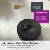 Bosch Spotless Max Robotstofzuiger met dweilfunctie BCRDW3B - Zwart