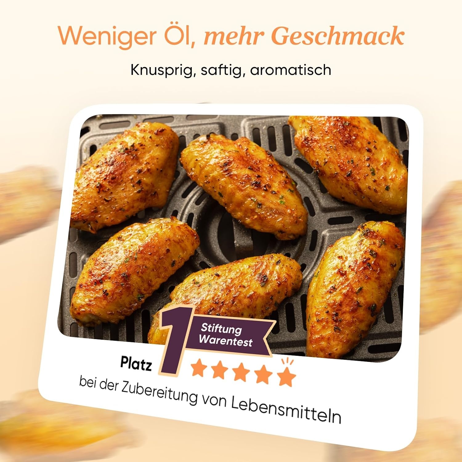 COSORI Airfryer met 2 kamers - 8,5 liter - Grijs-zilver