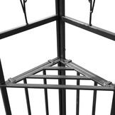 vidaXL Prieel met Dubbel Dak 3x4m Wit - 55% Korting