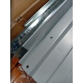 Lichtbruine Tuinschuur Staal met Verlengd Dak - 55% Korting!