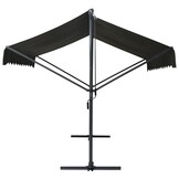 Vrijstaande Luifel Antraciet 400x300 cm - 35% Korting