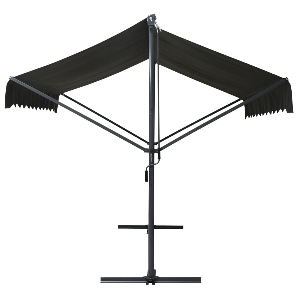Vrijstaande Luifel Antraciet 400x300 cm - 35% Korting